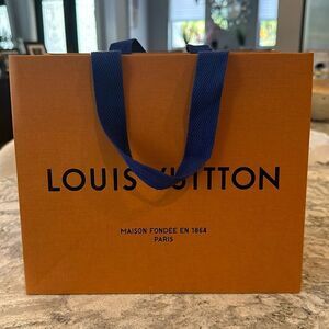 🛍️ Authentic Louis Vuitton Shopping Bag - 9.75” x 8.25” x 6”